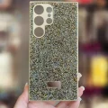 Samsung S25 ULTRA  İle Uyumlu İnce Parlak Taşlı Premium Sw Telefon Kılıfı