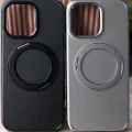 İphone 16 Pro ile Uyumlu Stant Olabilen Magsafe Özellikli Titan Telefon Kılıfı
