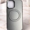 İphone 15 Pro Max ile Uyumlu Stant Olabilen Magsafe Özellikli Titan Telefon Kılıfı