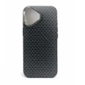 İphone 17 ile Uyumlu Magsafe Özellikli Karışık Desenli Renkli Carbon Premium Kılıf