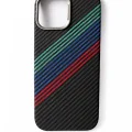 İphone 14 Pro Max ile Uyumlu Magsafe Özellikli Karışık Desenli Renkli Carbon Premium Kılıf