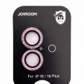 Joyroom İphone 16/16 Plus ile Uyumlu Taşlı Kamera Premium Lens Koruyucu
