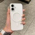 İphone 16 Tuna Buzlu Sert İnce Magsafe Telefon Kılıfı