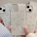 İphone 13/14 ile Uyumlu Minimal Desenli Estetik Spot Kılıf