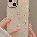 İphone 15 ile Uyumlu Minimal Desenli Estetik Spot Kılıf