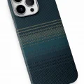 İphone 15 Pro Max ile Uyumlu Magsafe Özellikli Knt Kevlar Telefon Kılıfı