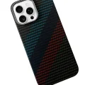 İphone 15 Pro Max ile Uyumlu Magsafe Özellikli Knt Kevlar Telefon Kılıfı