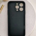 İphone 15 PRO  ile Uyumlu Mat Elektro Cam Telefon Kılıfı