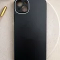 İphone 15 PLUS ile Uyumlu Mat Elektro Cam Telefon Kılıfı