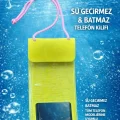 Tüm Telefon Modelleri ile Uyumlu Kilitli Su Geçirmez Batmaz Telefon Kılıfı