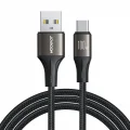 Joyroom 3A Fast Şarj Data Kablo (USB-A to Type-C) 1.2m-Black