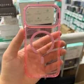 iPhone 17Pro-18 Pro Uyumlu Star Simli Standlı Magsafe Kılıf