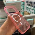 iPhone 17Pro-18 Pro Uyumlu Star Simli Standlı Magsafe Kılıf