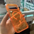 iPhone 17Pro-18 Pro Uyumlu Star Simli Standlı Magsafe Kılıf