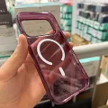iPhone 17Pro-18 Pro Uyumlu Star Simli Standlı Magsafe Kılıf