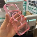iPhone 17Pro Max-18 Pro Max Uyumlu Star Simli Standlı Magsafe Kılıf