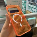 iPhone 17Pro Max-18 Pro Max Uyumlu Star Simli Standlı Magsafe Kılıf