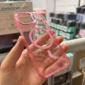 iPhone 13-14 Uyumlu Star Simli Standlı Magsafe Kılıf