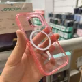 iPhone 13-14 Uyumlu Star Simli Standlı Magsafe Kılıf