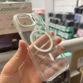 iPhone 13-14 Uyumlu Star Simli Standlı Magsafe Kılıf