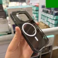 iPhone 16 Uyumlu Star Simli Standlı Magsafe Kılıf