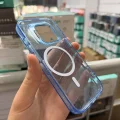 iPhone 17 Uyumlu Star Simli Standlı Magsafe Kılıf