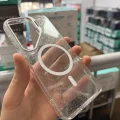 Samsung A37 Uyumlu Star Simli Standlı Magsafe Kılıf