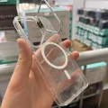 Samsung A37 Uyumlu Star Simli Standlı Magsafe Kılıf
