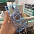 Samsung A18 Uyumlu Star Simli Standlı Magsafe Kılıf