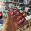 İphone 17 Pro Max ile Uyumlu Magsafe Özellikli Hybrid Animasyonlu Altı Kapalı Akıllı Tuşlu Sararmaz Kılıf