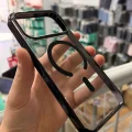 iPhone 18 Pro Max Hrf Magsafe Akıllı Tuşlu Sararmaz Kılıf