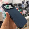 iPhone 17 Pro - 18 Pro Magsafe Uyumlu Mikrovoven Dokuma Kılıf