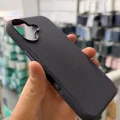 iPhone 17 Magsafe Uyumlu Mikrovoven Dokuma Kılıf