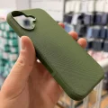 iPhone 17 Magsafe Uyumlu Mikrovoven Dokuma Kılıf