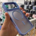 iPhone 18 Pro Max Aras Standlı Mat Buzlu Magsafe Kılıf