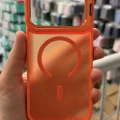 iPhone 18 Pro Max Aras Standlı Mat Buzlu Magsafe Kılıf