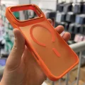 iPhone 18 Pro Max Aras Standlı Mat Buzlu Magsafe Kılıf