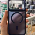 iPhone 18 Pro Aras Standlı Mat Buzlu Magsafe Kılıf