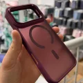 iPhone 18 Pro Aras Standlı Mat Buzlu Magsafe Kılıf