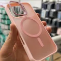 iPhone 17 Aras Standlı Mat Buzlu Magsafe Kılıf
