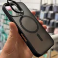 iPhone 16 Aras Standlı Mat Buzlu Magsafe Kılıf