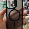 iPhone 16 Aras Standlı Mat Buzlu Magsafe Kılıf