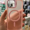 iPhone 13 Aras Standlı Mat Buzlu Magsafe Kılıf