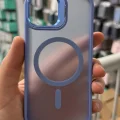 iPhone 13 Aras Standlı Mat Buzlu Magsafe Kılıf