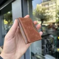 Deri Magsafe Kartlıklı Cüzdan