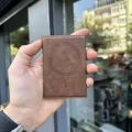 Deri Magsafe Kartlıklı Cüzdan