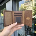 Deri Magsafe Kartlıklı Cüzdan