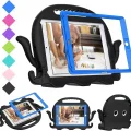 İpad 5-9 Ahtapot Tutmalı Yumuşak Standlı Silikon Çocuk Tablet Kılıfı