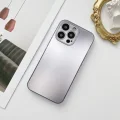 İphone 11 Metalic Renk Kamera Korumalı Kare Silikon Kılıf