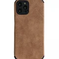 iPhone 11 Pro Max Köşe Korumalı Antik Deri Telefon Kılıfı
